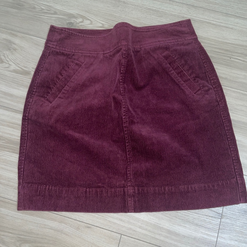 LOFT corduroy skirt 2P